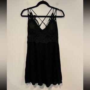 Miami‎ black lace boutique bralette top dress